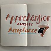 Moving through Apprehension and Anxiety towards Acceptance. Artes plásticas, Criatividade, Desenho, e Sketchbook projeto de Cat Goldenberg - 04.01.2023
