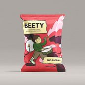 Illustrated crisps packaging designs. Traditional illustration, Design, and Packaging project by Vicky Hughes - 11.30.2022