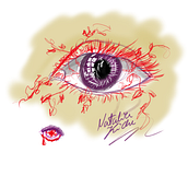 The eye. Un progetto di Illustrazione digitale di Natka Kida - 30.03.2020