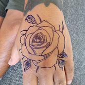 My project for course: Blackwork Tattoo Techniques with Fine Lines. Tattoo Design project by M Cardona - 01.18.2023