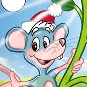 Felicitación Nuevo año. Traditional illustration, Animation, Character Design, and Graphic Design project by David Pérez López - 12.22.2022