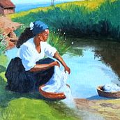 Mon projet du cours : Peinture de paysages à l'huile : le pouvoir de la lumière. Ilustração tradicional, Artes plásticas, Desenho a lápis, Pintura a óleo e Ilustração naturalista projeto de Patrícia Eychenne - 18.04.2023