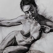 Mi proyecto del curso: Principios de dibujo anatómico con carboncillo. Fine Arts, Drawing, Realistic Drawing, and Figure Drawing project by Luis Castro - 01.18.2023