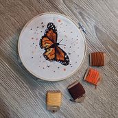 Mi proyecto del curso: Técnicas de bordado realista. Un proyecto de Ilustración tradicional, Bordado y Diseño textil de Alejandra Téllez Venegas - 18.01.2023