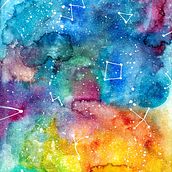 Meu projeto do curso: Técnicas modernas de aquarela. Traditional illustration, Fine Arts, Painting, and Watercolor Painting project by Gabriela Melo - 01.18.2023