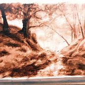 My project for course: Oil Landscape Painting: Explore the Power of Light. Un projet de Illustration traditionnelle, Beaux Arts, Dessin au cra, on, Peinture à l'huile et Illustration naturaliste de Mary Herbert - 19.01.2023