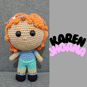 Mi proyecto del curso: Amigurumis: personas tejidas a crochet. Arts, Crafts, To, Design, Fiber Arts, Crochet, Amigurumi, and Textile Design project by Diana Carolina Ochoa Vélez - 01.17.2023