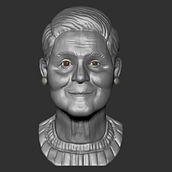 Mi proyecto del curso: Retrato 3D realista con ZBrush y KeyShot. 3D, 3D Modeling, and 3D Character Design project by mpastorpino93 - 01.18.2023