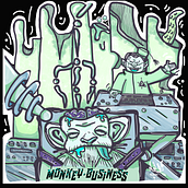 Monkey Business. Un progetto di Illustrazione tradizionale, Graphic design e Illustrazione digitale di nabrg280112 - 20.01.2023