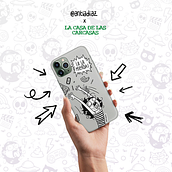 Diseño de carcasas para La Casa de las Carcasas. Un proyecto de Ilustración tradicional y Diseño de Antía Díaz - 01.01.2021