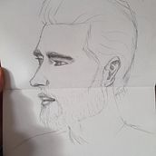 My project for course: Portrait Sketchbooking: Explore the Human Face. Een project van  Schetsen,  Tekening,  Portrettekening,  Artistieke tekening y Sketchbook van Anna Obert - 20.01.2023