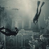 ATLANTIS. Concept Art, Photomontage, and Matte Painting project by JUAN ANTONIO MARTINEZ MONTIEL - 01.20.2023