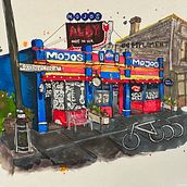 My project for course: Expressive Architectural Sketching with Colored Markers. Un proyecto de Bocetado, Dibujo, Ilustración arquitectónica, Sketchbook e Ilustración con tinta de Jacqui Smith - 20.01.2023