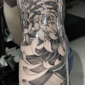 Mi proyecto del curso: Técnicas de tatuaje blackwork con línea fina. Tattoo Design project by Sebastian Valencia - 01.21.2023