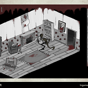 Mini Game "Fight or Flight". Traditional illustration, Animation, Character Design, Game Design, Video, Character Animation, 2D Animation, Digital Illustration, Stor, telling, Stor, board, Portfolio Development, Video Games, and Concept Art project by sarahkneisch - 01.21.2023