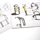 Il mio progetto del corso: Introduzione allo sketching per product design. Un proyecto de Diseño, Diseño de producto, Bocetado, Dibujo y Sketchbook de dario_zorgniotti - 21.01.2023