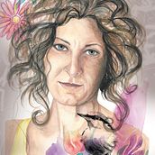 Il mio progetto del corso: Ritratto illustrato ad acquerello. Traditional illustration, Fine Arts, Painting, Drawing, Watercolor Painting, Portrait Drawing, and Artistic Drawing project by supersilvia74 - 01.21.2023