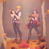 Mi proyecto del curso: Ilustración de personajes fantásticos de estilo cartoon. Traditional illustration, Character Design, Digital Illustration, and Digital Drawing project by Daniel Castañeda - 01.14.2023