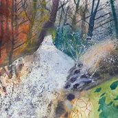 Mi proyecto del curso: Pintura de paisajes realistas con acuarela. Fine Arts, Painting, Sketching, Watercolor Painting, and Naturalistic Illustration project by Omar Sánchez Martínez - 01.21.2023