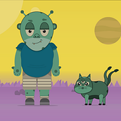 Mi proyecto de : Diseño de personajes vectoriales para principiantes. Traditional illustration, Character Design, Vector Illustration, and Drawing project by manuelperezmartins - 01.18.2023