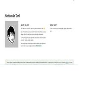 Meu projeto do curso: Introdução ao Notion para projetos criativos . % Antonio Sousa tarafından hazırlanan Web Geliştirme projesi - 01.19.2023