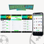 QuinielApp. Un projet de Conception mobile de Salma de la Rosa - 31.03.2022