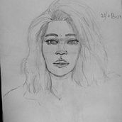 Meu projeto do curso: Caderno de retratos: explore o rosto humano. Esboçado, Desenho, Desenho de retrato, e Desenho artístico projeto de yuripereira9945 - 14.01.2023