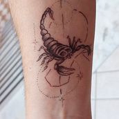 Mi proyecto del curso: Tatuaje para principiantes. Tattoo Design, and Creativit project by Dania Jimenez - 01.23.2023