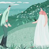 Long Engagement . Traditional illustration, Animation, and Motion Graphics project by Airin Kloavet - 08.20.2022