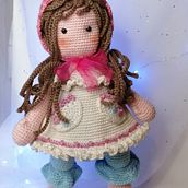 Mi proyecto del curso: Elaboración de muñecas amigurumi románticas. Arts, Crafts, To, Design, Fiber Arts, Crochet, Amigurumi, and Textile Design project by ltejedoresteban - 01.22.2023