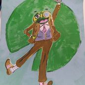 Mr. Find-A-Frog. Un proyecto de Ilustración tradicional de Chelesea Boone - 22.01.2023