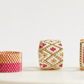 Mi proyecto del curso: Diseño de accesorios con cuentas: teje patrones elegantes. Accessor, Design, Arts, Crafts, and Fiber Arts project by juanamontanes - 01.22.2023
