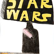 star wars. Traditional illustration project by edie mosgofian - 01.22.2023