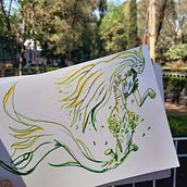 Mi proyecto del curso: Sketchbook fantástico: dibuja personajes desde la imaginación. Traditional illustration, Creativit, Drawing, and Sketchbook project by Wightmare Arce - 01.22.2023