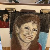 My project for course: Realistic Chalk Pastel Portraits. Traditional illustration, Fine Arts, Drawing, Portrait Drawing, and Realistic Drawing project by carolnkarr - 01.23.2023