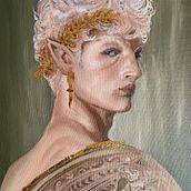 Elfo. A. Un progetto di Disegno artistico e Pittura ad olio di carmen_dmc - 23.01.2023
