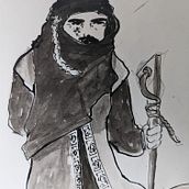 Zuhar Illustrations. Een project van  Beeldende kunst, Traditionele illustratie,  Illustratie met inkt y Manga van Zuhar Aljundi - 23.01.2023