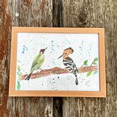 Il mio progetto del corso: Acquerello artistico per illustrazione di animali: gli uccelli. Traditional illustration, Watercolor Painting, Realistic Drawing, and Naturalistic Illustration project by Diana Dirindiana - 01.22.2023