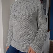 Mój projekt z kursu: Szydełkowanie ubrań i wzorów techniką dziergania po okręgu. Accessor, Design, Fashion Design, Fiber Arts, DIY, and Crochet project by monka99 - 01.23.2023