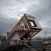REFUGIO ISLANDIA. Architecture, ArchVIZ, 3D, 3D Modeling, Interior Architecture & Interior Design project by Roberto Gama - 01.23.2023