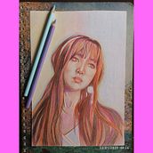 Mi proyecto del curso: Dibujo de retratos llamativos con lápices de colores . % Esteban Dido tarafından hazırlanan Çizim, Portre Çizimi, Eskiz defteri, Ve Renkli Kalem Çizimi projesi - 01.23.2023