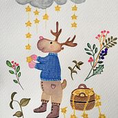 Il mio progetto del corso: Creazione di acquerelli per illustrazioni narrative. Ilustração tradicional, Pintura em aquarela e Ilustração infantil projeto de desi_bette - 23.01.2023