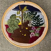 Mi proyecto del curso: Introducción al bordado botánico Ein Projekt aus dem Bereich Stickerei und Textildesign von Alejandra - 23.01.2023