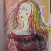 My project for course: Exploratory Sketchbook: Find Your Drawing Style. Traditional illustration, Sketching, Creativit, Drawing, Watercolor Painting, Sketchbook, and Gouache Painting project by veronika_krupina - 02.22.2023