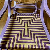 Mi proyecto del curso: Técnicas de trenzado con cuerda para sillas coloridas. Design, Arts, Crafts, Furniture Design, Making, and Weaving project by Jose Manuel Cubells - 01.23.2023