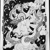 My project for course: Fairy-Tale Illustration with Pen and Ink. Drawing, Artistic Drawing & Ink Illustration project by mandycc17 - 01.22.2023