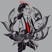 Mi proyecto del curso: Diseño de tatuaje de autor con Procreate. Un progetto di Illustrazione tradizionale, Graphic design, Disegno, Illustrazione digitale, Design di tatuaggi e Disegno digitale di paulacuevassegura5 - 23.01.2023