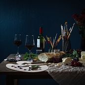 La última (es)cena proyecto: Fotografía dark mood para proyectos gastronómicos. Food Photograph, Instagram Photograph, Food St, ling, and Advertising project by Fernanda García - 01.23.2023