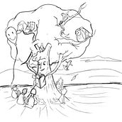 Locandina per Associazione. Traditional illustration project by Giulia - 01.17.2022