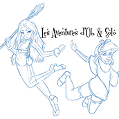 Les aventures d'Ob & Solo. Writing, Narrative, Fiction Writing, and Children's Literature project by Anne-Cécile VITS - 01.24.2023